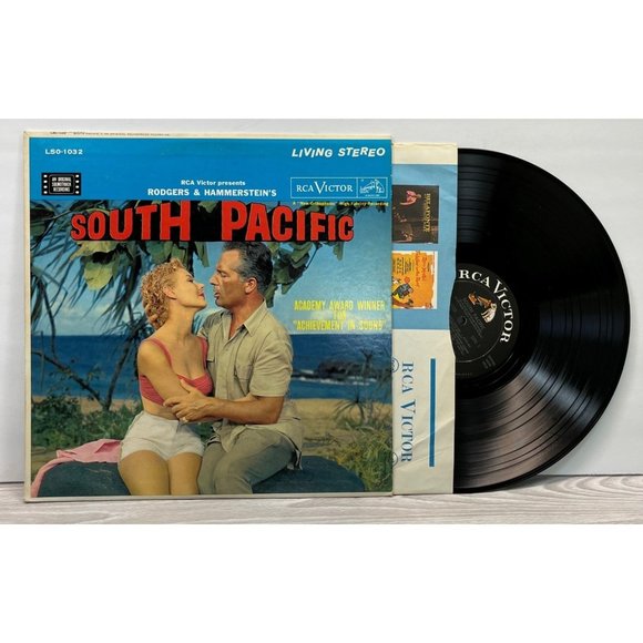 South Pacific Original Soundtrack Vinyl LP RCA Living Stereo LSO-1032 VG+ - Picture 1 of 6